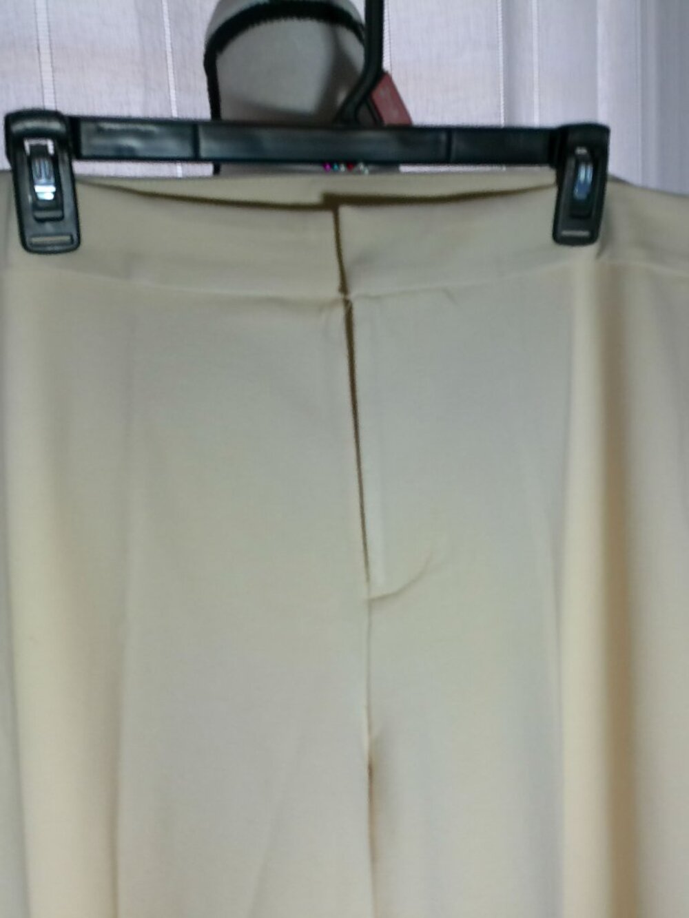 G by GIULIANA Trouser Ponte Knit High Rise Wide Leg "Soft Sand" NWOT XL - Picture 2 of 11